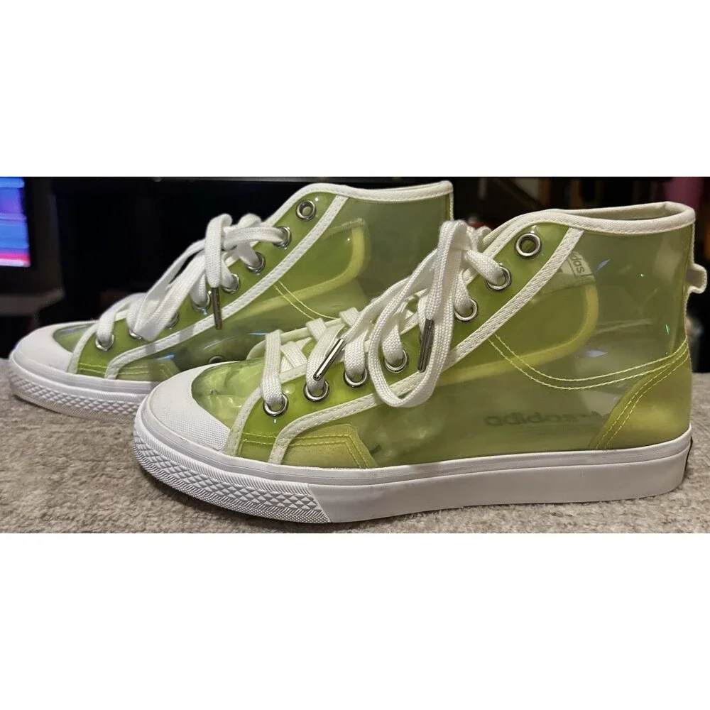 EUC adidas Originals Nizza Hi Jelly Shoes Women 7.5